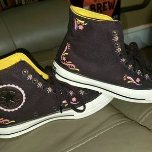 Converse day of the dead high tops